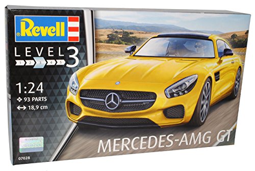 Mercedes-B AMG GT S Coupe Solar Beam Gelb Ab 2014 07028 Bausatz Kit 1/24 Revell Modell Auto von alles-meine.de GmbH