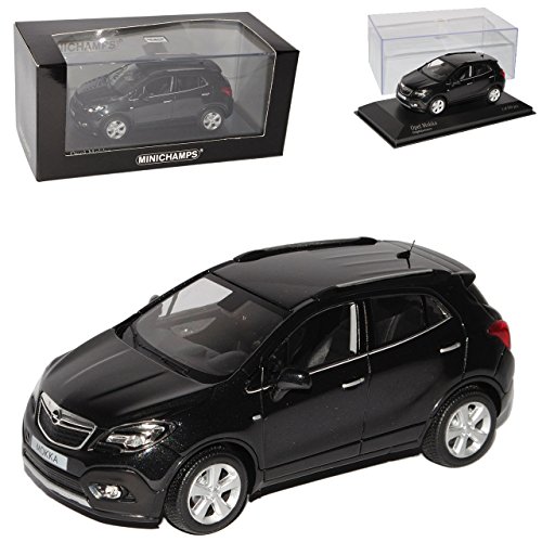 alles-meine.de GmbH Opel Mokka Schwarz SUV Ab 2012 1/43 Minichamps Modell Auto mit individiuellem Wunschkennzeichen von alles-meine.de GmbH