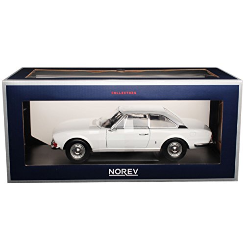 Peugeot 504 Coupe Arosa Weiss 1968-2005 1/18 Norev Modell Auto mit individiuellem Wunschkennzeichen von alles-meine.de GmbH