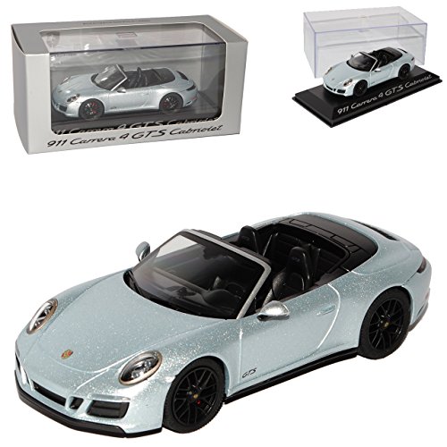Porsch. 911 991 II Cabrio Carrera 4 GTS Rhodium Silber Modell Ab 2012 Ab Facelift 2015 1/43 Herpa Modell Auto mit individiuellem Wunschkennzeichen Porsch. 911 991 II Cabrio Carrera 4 GTS Rhodium Silber Modell Ab 2012 Ab Facelift 2015 1/43 Herpa Modell Auto mit individiuellem Wunschkennzeichen von alles-meine.de GmbH