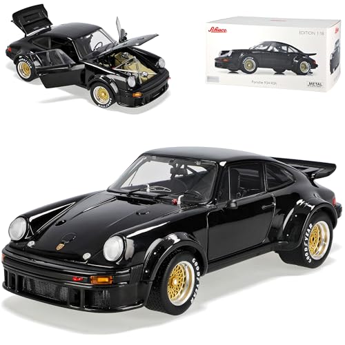 Porsche 911 934 G-Modell RSR Coupe Schwarz 1973-1989 1/18 Schuco Modell Auto mit individiuellem Wunschkennzeichen von alles-meine.de GmbH