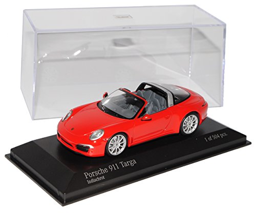 Porsche 911 991 Targa Cabrio Rot Ab 2012 1/43 Minichamps Modell Auto mit individiuellem Wunschkennzeichen Porsche 911 991 Targa Cabrio Rot Ab 2012 1/43 Minichamps Modell Auto mit individiuellem Wunschkennzeichen von alles-meine.de GmbH