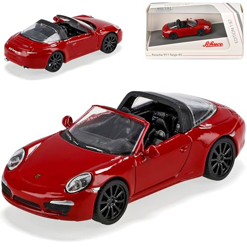 Porsche 911 992 4S Cabrio Targa Rot Neue Generation Ab 2019 H0 1/87 Schuco Modell Auto mit individiuellem Wunschkennzeichen von alles-meine.de GmbH
