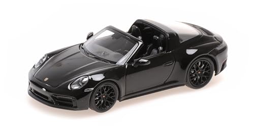 alles-meine.de GmbH Porsche 911 992 Targa 4S GTS Cabrio Schwarz Neue Generation Ab 2019 Version ab 2021 1/43 Minichamps Modell Auto mit individiuellem Wunschkennzeichen von alles-meine.de GmbH