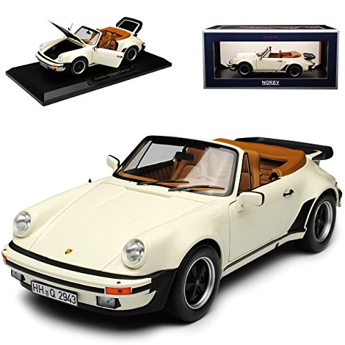 Porsche 911 Turbo Cabriolet Ivory Beige G-Modell 1973-1989 1/18 Norev Modell Auto mit individiuellem Wunschkennzeichen Porsche 911 Turbo Cabriolet Ivory Beige G-Modell 1973-1989 1/18 Norev Modell Auto mit individiuellem Wunschkennzeichen von alles-meine.de GmbH