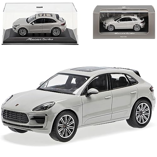 alles-meine.de GmbH Porsche Macan Turbo SUV Grau Modell Ab 2013 Version ab Facelift 2018 1/43 Minichamps Modell Auto mit individiuellem Wunschkennzeichen alles-meine.de GmbH Porsche Macan Turbo SUV Grau Modell Ab 2013 Version ab Facelift 2018 1/43 Minichamps Modell Auto mit individiuellem Wunschkennzeichen von alles-meine.de GmbH