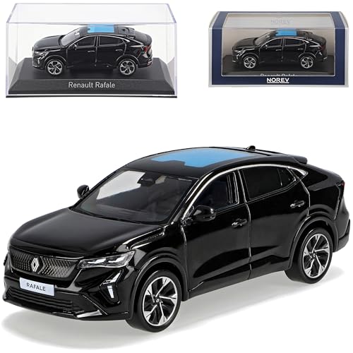 Renautl Rafale SUV Schwarz Ab 2024 1/43 Norev Modell Auto mit individiuellem Wunschkennzeichen Renautl Rafale SUV Schwarz Ab 2024 1/43 Norev Modell Auto mit individiuellem Wunschkennzeichen von alles-meine.de GmbH