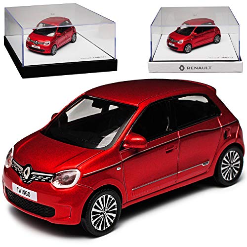 Renautl Twingo III Rot 5 Türer 3. Generation Ab 2014 Version Ab Facelift 2019 1/43 Norev Modell Auto mit individiuellem Wunschkennzeichen von alles-meine.de GmbH