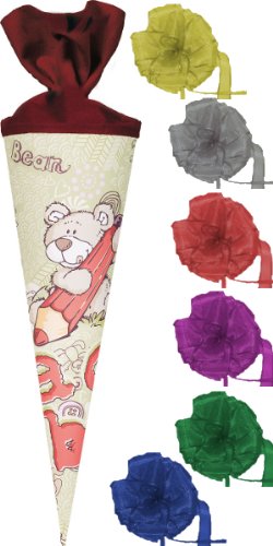 Schultüte - NICI Ninu Bär Teddy 35 cm - incl. Schleife mit Filzabschluß - von alles-meine.de GmbH