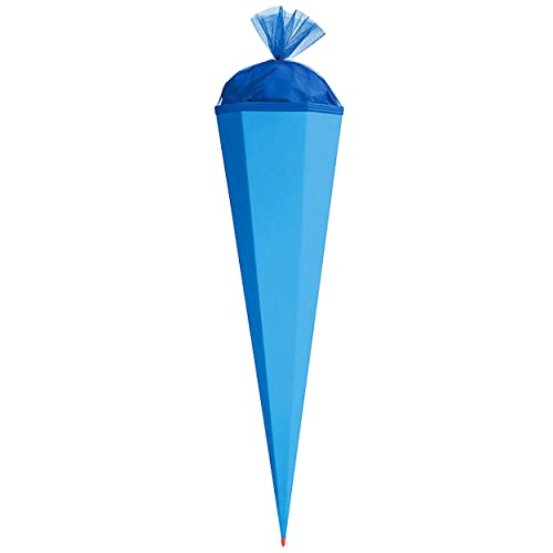 Schultüte - Rohling - hellblau Größenwahl 35 cm bis 100 cm mit Holzspitze - Zuckertüte ALLE Größen - Roth - zum Basteln, Bemalen und Bekleben Bastelschu.. Schultüte - Rohling - hellblau Größenwahl 35 cm bis 100 cm mit Holzspitze - Zuckertüte ALLE Größen - Roth - zum Basteln, Bemalen und Bekleben Bastelschu.. von alles-meine.de GmbH