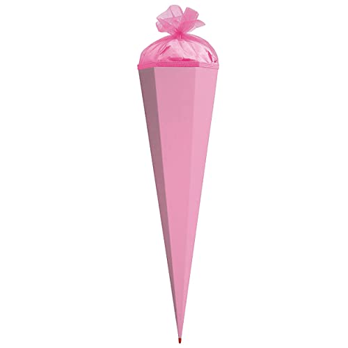 Schultüte - Rohling - rosa Größenwahl 35 cm bis 100 cm mit oder ohne - Holzspitze - Zuckertüte ALLE Größen - Roth - zum Basteln, Bemalen und Bekleben Ba.. Schultüte - Rohling - rosa Größenwahl 35 cm bis 100 cm mit oder ohne - Holzspitze - Zuckertüte ALLE Größen - Roth - zum Basteln, Bemalen und Bekleben Ba.. von alles-meine.de GmbH