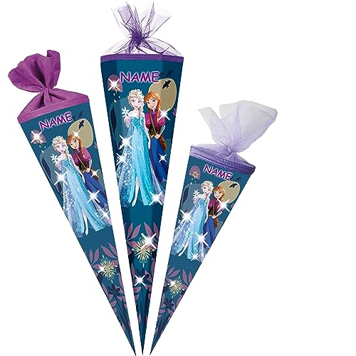 alles-meine.de GmbH Schultüte - mit 3D Glitzer - Effekt ! - die Eiskönigin/Frozen 35-85 cm Größe wählbar inkl. Name - Zuckertüte - Tüllabschluß/Filzabschluß - eckig.. alles-meine.de GmbH Schultüte - mit 3D Glitzer - Effekt ! - die Eiskönigin/Frozen 35-85 cm Größe wählbar inkl. Name - Zuckertüte - Tüllabschluß/Filzabschluß - eckig.. von alles-meine.de GmbH