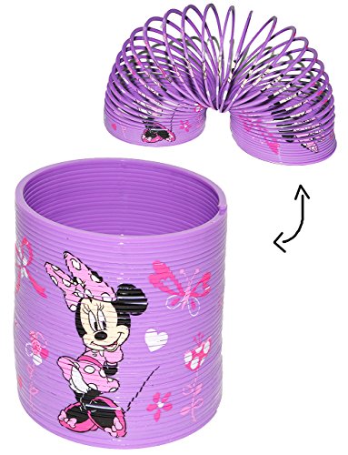 Spirale/Treppenläufer - Disney Minnie Mouse & Daisy - Springspirale für Treppen/Motorik Spiel - Zauberspirale Sprungfedern - Springspirale - rosa/fü.. von alles-meine.de GmbH