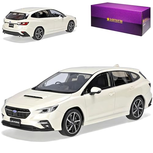 Subaru Levorg GT-H EX Kombi Weiss 2. Generation Ab 2020 1/18 Kyosho Modell Auto mit individiuellem Wunschkennzeichen von alles-meine.de GmbH