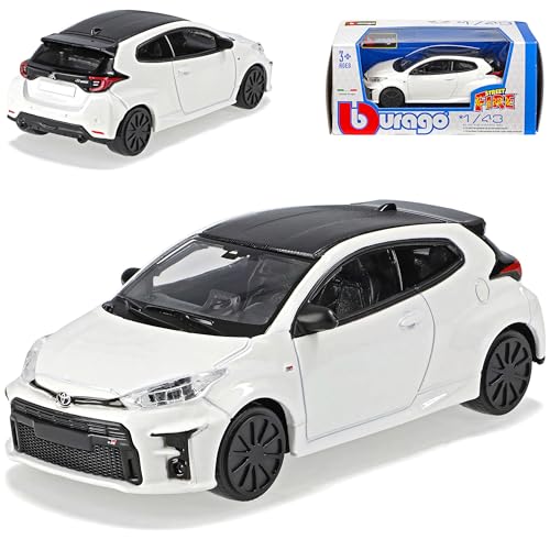 alles-meine.de GmbH T*o*y*o*t*a Yaris GR XP21 Weiss Ab 2020 1/43 Burago Modell Auto mit individiuellem Wunschkennzeichen alles-meine.de GmbH T*o*y*o*t*a Yaris GR XP21 Weiss Ab 2020 1/43 Burago Modell Auto mit individiuellem Wunschkennzeichen von alles-meine.de GmbH
