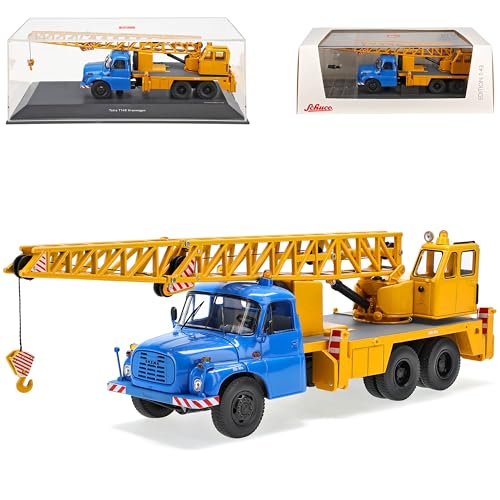 Tatra T148 Kranwagen Blau Mit Gelb DDR 1/43 Schuco Modell Auto mit individiuellem Wunschkennzeichen Tatra T148 Kranwagen Blau Mit Gelb DDR 1/43 Schuco Modell Auto mit individiuellem Wunschkennzeichen von alles-meine.de GmbH