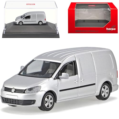 Volkwagen Caddy 2K Maxi Kasten Transporter Silber Metallic Modell 2003-2020 Version 2010-2015 mit Sockel und Vitrine H0 1/87 Rietze Modell Auto mit individiue.. Volkwagen Caddy 2K Maxi Kasten Transporter Silber Metallic Modell 2003-2020 Version 2010-2015 mit Sockel und Vitrine H0 1/87 Rietze Modell Auto mit individiue.. von alles-meine.de GmbH