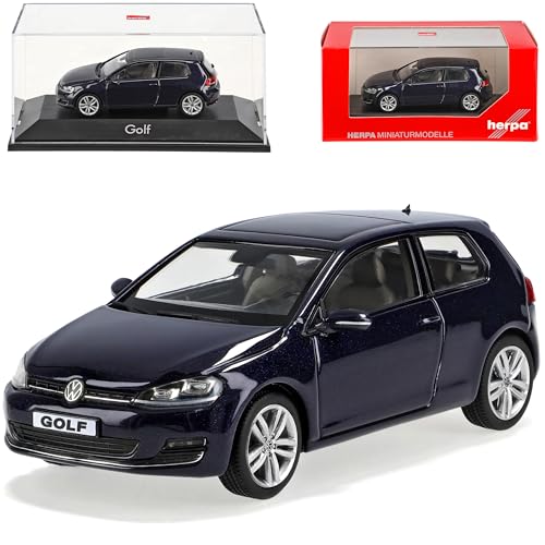 Volkwagen Golf VII 7 3 Türer Dunkel Blau Ab 2012 1/43 Herpa Modell Auto mit individiuellem Wunschkennzeichen Volkwagen Golf VII 7 3 Türer Dunkel Blau Ab 2012 1/43 Herpa Modell Auto mit individiuellem Wunschkennzeichen von alles-meine.de GmbH