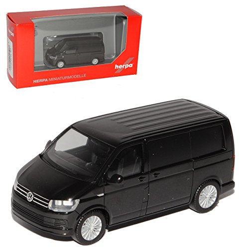 Volkwagen T6 Multivan Personen Transporter Schwarz T5 Ab 2. Facelift 2015 H0 1/87 Herpa Modell Auto von alles-meine.de GmbH