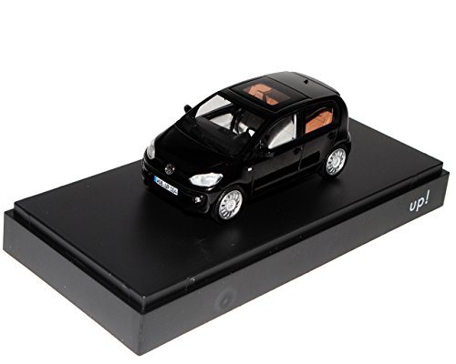 Volkwagen Up! Schwarz 5 Türer Ab 2011 1/43 Schuco Modell Auto mit individiuellem Wunschkennzeichen von alles-meine.de GmbH