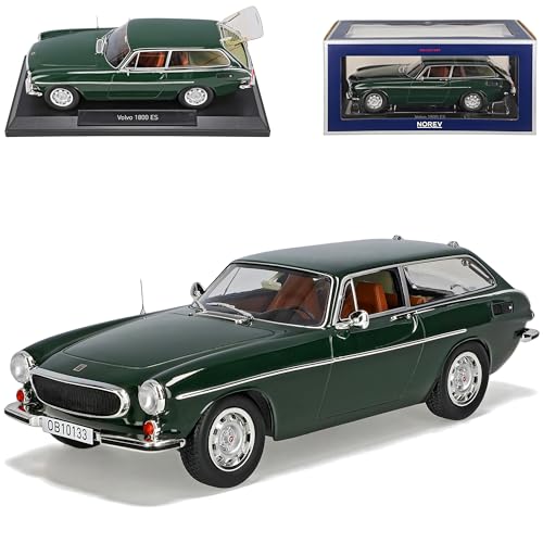 Volvo P 1800 ES Shooting Brake Schneewittchensarg Grün Metallic 1971-1973 1/18 Norev Modell Auto mit individiuellem Wunschkennzeichen von alles-meine.de GmbH
