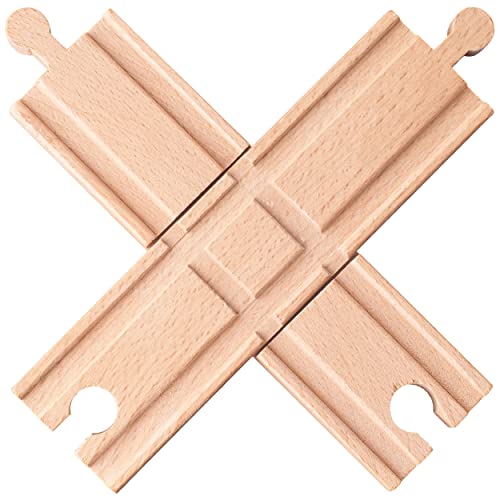 alles-meine.de GmbH Zubehör für - Holzeisenbahn - für Fast ALLE Systeme Verschiedene Artikel frei wählbar Holz - Schienen - Kreuzung - 2 teilig - für Eisenbahn/Holzeisenbah.. alles-meine.de GmbH Zubehör für - Holzeisenbahn - für Fast ALLE Systeme Verschiedene Artikel frei wählbar Holz - Schienen - Kreuzung - 2 teilig - für Eisenbahn/Holzeisenbah.. von alles-meine.de GmbH