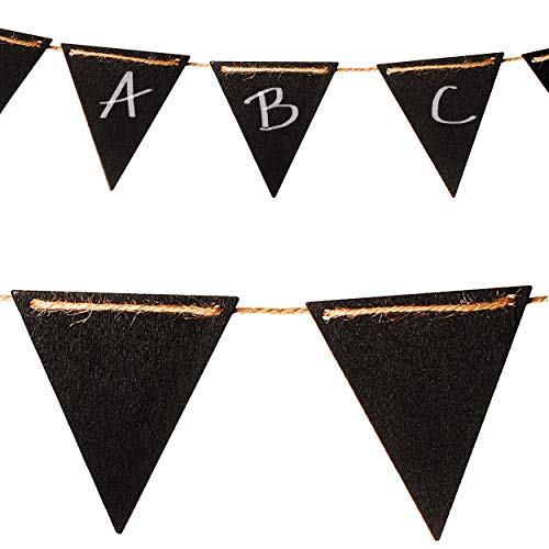 alles-meine.de GmbH 1,4 m - Girlande/Wimpel - Beschreibbar + selbst Beschriften - Schule & Schulanfang - ABC - Schuleinführung/Kindergeburstag - Schule - Kinder/Partyke.. von alles-meine.de GmbH