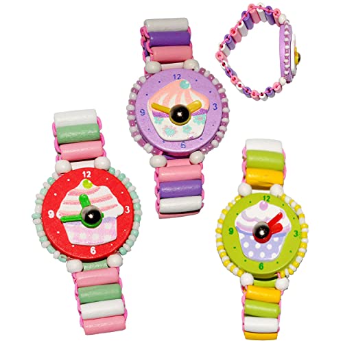 alles-meine.de GmbH 1 Stück Armbanduhr/Kinderuhr - Muffin - bunt - aus Holz - bewegliche Zeiger ! - Lernuhr mit Armband - Uhr für Kinder - Mädchen & Jungen - Holzarmbandu.. alles-meine.de GmbH 1 Stück Armbanduhr/Kinderuhr - Muffin - bunt - aus Holz - bewegliche Zeiger ! - Lernuhr mit Armband - Uhr für Kinder - Mädchen & Jungen - Holzarmbandu.. von alles-meine.de GmbH