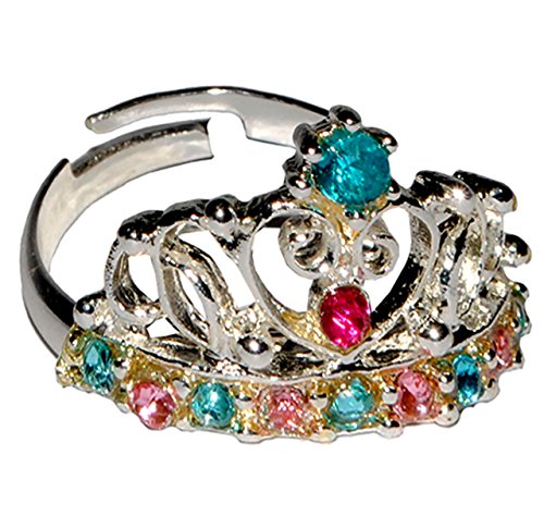 alles-meine.de GmbH 10 Stück: verstellbare Ringe - Krone - Prinzessin bunt - passend für Kinder & Erwachsene - Mädchen Schmuck Kinderringe - Blumen rosa Ring einstellbar/Königi.. alles-meine.de GmbH 10 Stück: verstellbare Ringe - Krone - Prinzessin bunt - passend für Kinder & Erwachsene - Mädchen Schmuck Kinderringe - Blumen rosa Ring einstellbar/Königi.. von alles-meine.de GmbH