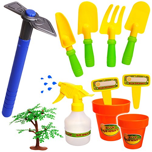 alles-meine.de GmbH 11 TLG. Gartenset & Pflanzset - kleine Gärtner - zum Spielen & Züchten - Kinder Gartengeräte - aus Kunststoff - Schaufel - Spaten - Rechen/Harke - Garte.. alles-meine.de GmbH 11 TLG. Gartenset & Pflanzset - kleine Gärtner - zum Spielen & Züchten - Kinder Gartengeräte - aus Kunststoff - Schaufel - Spaten - Rechen/Harke - Garte.. von alles-meine.de GmbH