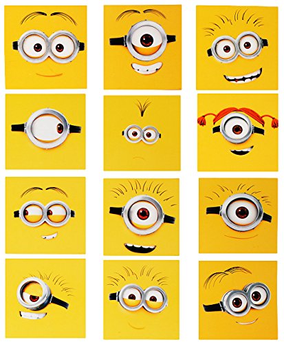 alles-meine.de GmbH 12 TLG. Set große Wandtattoo/Sticker - Minnion - Ich einfach unverbesserlich/lustige Gesichter/Kacheln - Wandsticker - Aufkleber für Kinderzimme.. alles-meine.de GmbH 12 TLG. Set große Wandtattoo/Sticker - Minnion - Ich einfach unverbesserlich/lustige Gesichter/Kacheln - Wandsticker - Aufkleber für Kinderzimme.. von alles-meine.de GmbH