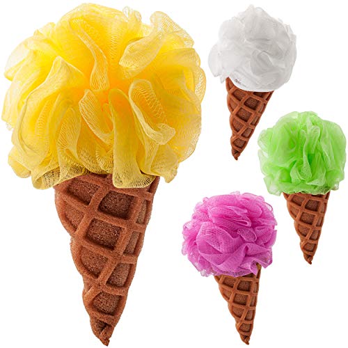 alles-meine.de GmbH 2 Stück 3D Effekt Badeschwämme/Duschschwämme/Massageschwämme - EIS - bunt - Schwämme mit Baderosette - für Kinder & Erwachsene - Badeknäul/Duschknau.. alles-meine.de GmbH 2 Stück 3D Effekt Badeschwämme/Duschschwämme/Massageschwämme - EIS - bunt - Schwämme mit Baderosette - für Kinder & Erwachsene - Badeknäul/Duschknau.. von alles-meine.de GmbH