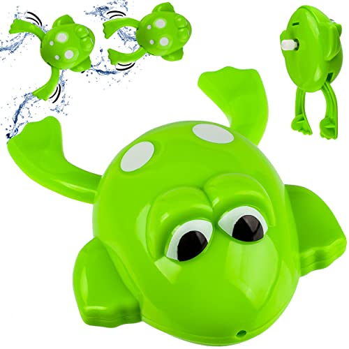 alles-meine.de GmbH 2 Stück Aufziehtiere/Badewannenspielzeug - Frosch - zum Aufziehen - schwimmt selbst im Wasser - Schwimmtier/aufziehen - für Badewanne/Badespielzeug - .. alles-meine.de GmbH 2 Stück Aufziehtiere/Badewannenspielzeug - Frosch - zum Aufziehen - schwimmt selbst im Wasser - Schwimmtier/aufziehen - für Badewanne/Badespielzeug - .. von alles-meine.de GmbH