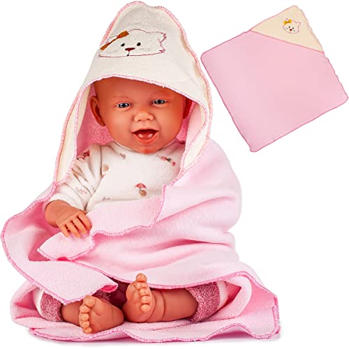 alles-meine.de GmbH 2 Stück Puppen - Kapuzenbadetücher/Puppendecke - bis 60 cm Puppe - Badetücher - Kapuzenhandtücher/Handtücher - Badewanne Puppenbadewanne Puppenbadetuch .. alles-meine.de GmbH 2 Stück Puppen - Kapuzenbadetücher/Puppendecke - bis 60 cm Puppe - Badetücher - Kapuzenhandtücher/Handtücher - Badewanne Puppenbadewanne Puppenbadetuch .. von alles-meine.de GmbH