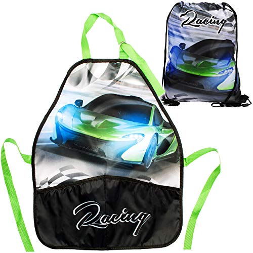 alles-meine.de GmbH 2 TLG. Set Kinderschürze/Schürze + Beutel - Auto - Sportwagen/Rennwagen - Stoffbeutel - Sportbeutel - universal/beschichtet & wasserdicht - für Jungen.. alles-meine.de GmbH 2 TLG. Set Kinderschürze/Schürze + Beutel - Auto - Sportwagen/Rennwagen - Stoffbeutel - Sportbeutel - universal/beschichtet & wasserdicht - für Jungen.. von alles-meine.de GmbH