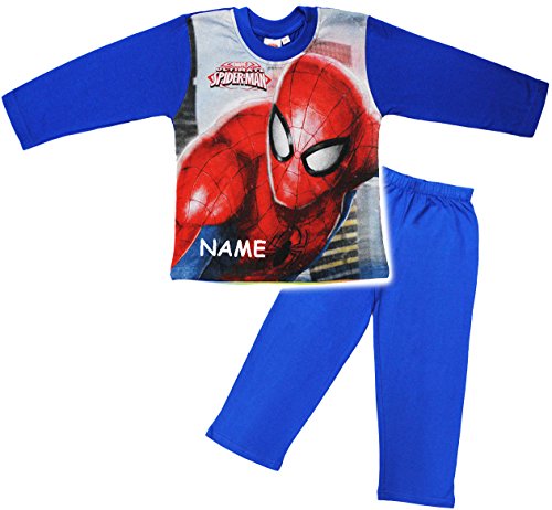 alles-meine.de GmbH 2 TLG. Set Schlafanzug/Hausanzug/Pyjama - Spyderman - incl. Name - Größe: 2 Jahre - Gr. 92 - Langer Trainingsanzug/Sportanzug langärmelig - 100% .. alles-meine.de GmbH 2 TLG. Set Schlafanzug/Hausanzug/Pyjama - Spyderman - incl. Name - Größe: 2 Jahre - Gr. 92 - Langer Trainingsanzug/Sportanzug langärmelig - 100% .. von alles-meine.de GmbH
