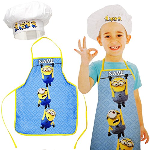 alles-meine.de GmbH 2 TLG. Set: Kinderschürze + Kochmütze - Minions - ich einfach unverbesserlich - inkl. Name - Größenverstellbar - fleckabweisend - Schürze/Mädchen & Jung.. alles-meine.de GmbH 2 TLG. Set: Kinderschürze + Kochmütze - Minions - ich einfach unverbesserlich - inkl. Name - Größenverstellbar - fleckabweisend - Schürze/Mädchen & Jung.. von alles-meine.de GmbH