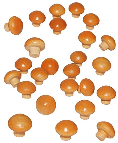 alles-meine.de GmbH 24 Stück: Pilze aus Holz - Miniatur/Maßstab 1:12 - für Puppenstube - Puppenhaus Puppenküche - Pilz - Set Küche Champignon - sammeln - Deko - Kochen - Waldfr.. alles-meine.de GmbH 24 Stück: Pilze aus Holz - Miniatur/Maßstab 1:12 - für Puppenstube - Puppenhaus Puppenküche - Pilz - Set Küche Champignon - sammeln - Deko - Kochen - Waldfr.. von alles-meine.de GmbH
