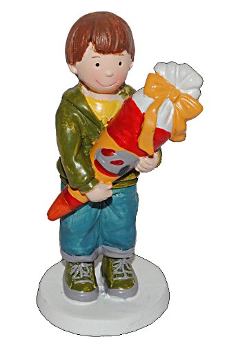 alles-meine.de GmbH 3-D Figur Junge mit Schultüte von alles-meine.de GmbH