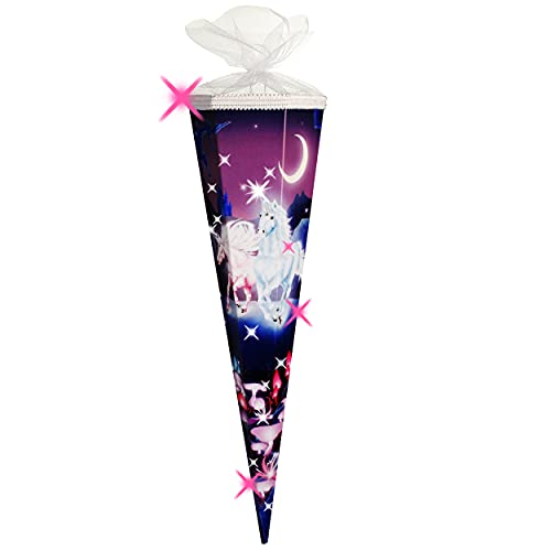 alles-meine.de GmbH 3-D Glitzer Effekt ! Schultüte - Einhorn - Unicorn - Pferde - 85 cm - eckig - Tüll Abschluß - Zuckertüte - mit/ohne Kunststoff Spitze - kompatibel mit.. alles-meine.de GmbH 3-D Glitzer Effekt ! Schultüte - Einhorn - Unicorn - Pferde - 85 cm - eckig - Tüll Abschluß - Zuckertüte - mit/ohne Kunststoff Spitze - kompatibel mit.. von alles-meine.de GmbH