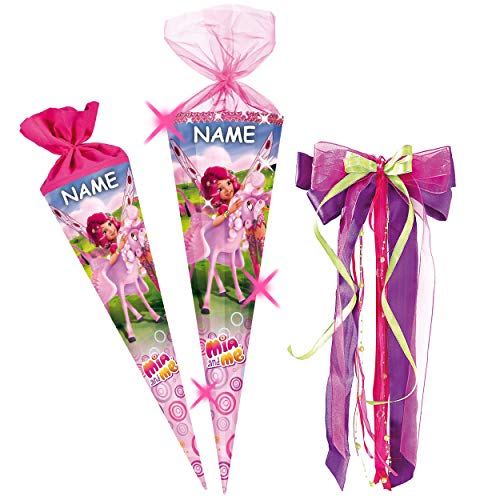 alles-meine.de GmbH 3-D Glitzer Effekt ! Schultüte - Mia and Me - Einhorn Kyara - 70 cm - rund - incl. Name und große Schleife - Organza Abschluß - Zuckertüte - mit/ohne .. alles-meine.de GmbH 3-D Glitzer Effekt ! Schultüte - Mia and Me - Einhorn Kyara - 70 cm - rund - incl. Name und große Schleife - Organza Abschluß - Zuckertüte - mit/ohne .. von alles-meine.de GmbH