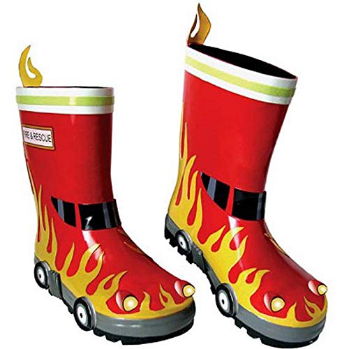 alles-meine.de GmbH 3-D Gummistiefel Naturkautschuk - Feuerwehr - Gr. 22 - Kinder/Regenstiefel Matschstiefel Auto Feuerwehrauto alles-meine.de GmbH 3-D Gummistiefel Naturkautschuk - Feuerwehr - Gr. 22 - Kinder/Regenstiefel Matschstiefel Auto Feuerwehrauto von alles-meine.de GmbH