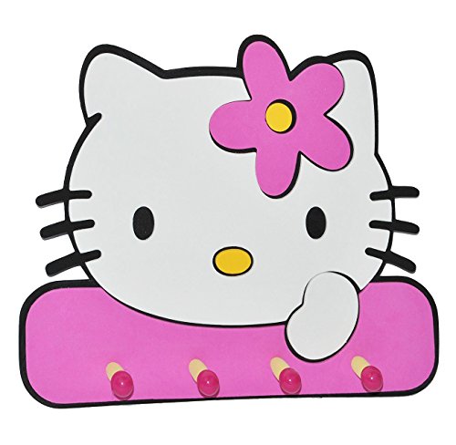 alles-meine.de GmbH 3-D Kindergarderobe - Hello Kitty - mit 4 Kleiderhaken Moosgummi - Garderobenhaken Wandhaken Kinder Garderobe Kind Wandgarderobe Haken - Kleiderhaken - Wandga.. alles-meine.de GmbH 3-D Kindergarderobe - Hello Kitty - mit 4 Kleiderhaken Moosgummi - Garderobenhaken Wandhaken Kinder Garderobe Kind Wandgarderobe Haken - Kleiderhaken - Wandga.. von alles-meine.de GmbH