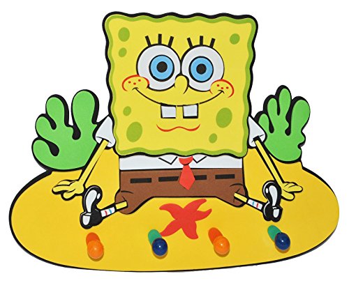 alles-meine.de GmbH 3-D Kindergarderobe - Spongebob Schwammkopf - mit 4 Kleiderhaken Moosgummi - Garderobenhaken Wandhaken Kinder Garderobe Kind Wandgarderobe Haken/Kinderzimme alles-meine.de GmbH 3-D Kindergarderobe - Spongebob Schwammkopf - mit 4 Kleiderhaken Moosgummi - Garderobenhaken Wandhaken Kinder Garderobe Kind Wandgarderobe Haken/Kinderzimme von alles-meine.de GmbH