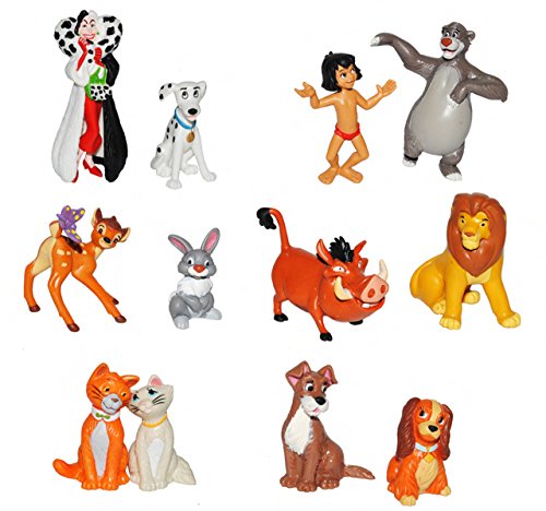 alles-meine.de GmbH 3 Paar: Figuren/Sammelfiguren - Disne. Tiere - aus 101 Dalmatiner/Aristocats/König der Löwen/Dschungelbuch/Susi & Strolch/Bambi - Bullyland - Disn.. alles-meine.de GmbH 3 Paar: Figuren/Sammelfiguren - Disne. Tiere - aus 101 Dalmatiner/Aristocats/König der Löwen/Dschungelbuch/Susi & Strolch/Bambi - Bullyland - Disn.. von alles-meine.de GmbH