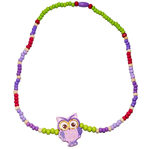 alles-meine.de GmbH 3 Stück Ketten/Kinderketten - lustige Eule - lila - aus Holz - Schmuck/Perlenkette - Bunte Perlen - grün pink - Holzkette für Kinder - Mädchen & Jun.. alles-meine.de GmbH 3 Stück Ketten/Kinderketten - lustige Eule - lila - aus Holz - Schmuck/Perlenkette - Bunte Perlen - grün pink - Holzkette für Kinder - Mädchen & Jun.. von alles-meine.de GmbH