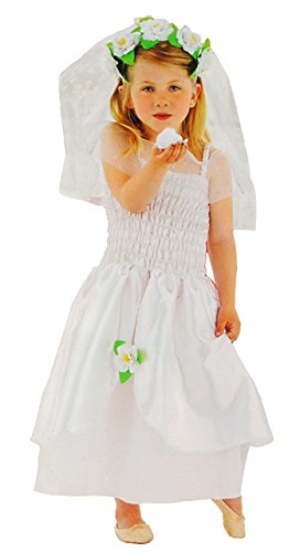 alles-meine.de GmbH 3 TLG. Kostüm Braut - 6 bis 9 Jahre - Gr. 116-140 - Karneval/Kinderbraut/Prinzessin - weißes Kleid + Schleier + Tiara - für Kinder Kind Kinderkostüm Fas.. alles-meine.de GmbH 3 TLG. Kostüm Braut - 6 bis 9 Jahre - Gr. 116-140 - Karneval/Kinderbraut/Prinzessin - weißes Kleid + Schleier + Tiara - für Kinder Kind Kinderkostüm Fas.. von alles-meine.de GmbH