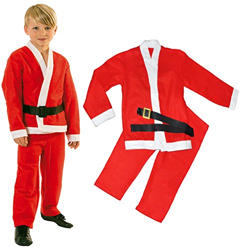alles-meine.de GmbH 3 TLG. Kostüm Weihnachtsmann - 6 bis 8 Jahre - Gr. 122-140 - Karneval/Weihnachten/Nikolauskostüm/Nikolaus - Hose + Jacke + Gürtel - für Kinder/Kind .. alles-meine.de GmbH 3 TLG. Kostüm Weihnachtsmann - 6 bis 8 Jahre - Gr. 122-140 - Karneval/Weihnachten/Nikolauskostüm/Nikolaus - Hose + Jacke + Gürtel - für Kinder/Kind .. von alles-meine.de GmbH