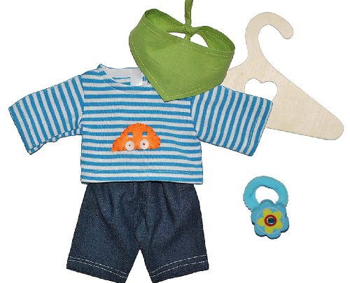 alles-meine.de GmbH 3 TLG. Set Puppenkleidung Hose + Pullover + Halstuch mit Auto Gr. 20-25 cm blau Kleidung Bekleidung - incl. Haargummi - für die Puppenmutti - Kleidung Bekle.. alles-meine.de GmbH 3 TLG. Set Puppenkleidung Hose + Pullover + Halstuch mit Auto Gr. 20-25 cm blau Kleidung Bekleidung - incl. Haargummi - für die Puppenmutti - Kleidung Bekle.. von alles-meine.de GmbH
