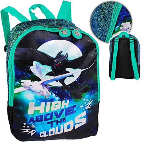 alles-meine.de GmbH 3D Effekt Kinder Rucksack - Dragons - Drachenzähmen leicht gemacht - Tasche - beschichtet & wasserfest - Kinderrucksack/groß Kind - Jungen - z.B. für Kind.. von alles-meine.de GmbH